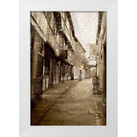 City Light 2 White Modern Wood Framed Art Print by Allen, Kimberly