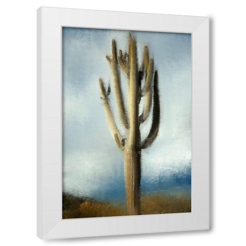 Standing Tall White Modern Wood Framed Art Print by Allen, Kimberly