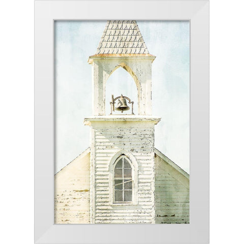 Steeple White Modern Wood Framed Art Print by Allen, Kimberly