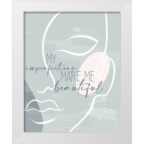 You Are 2 White Modern Wood Framed Art Print by Allen, Kimberly