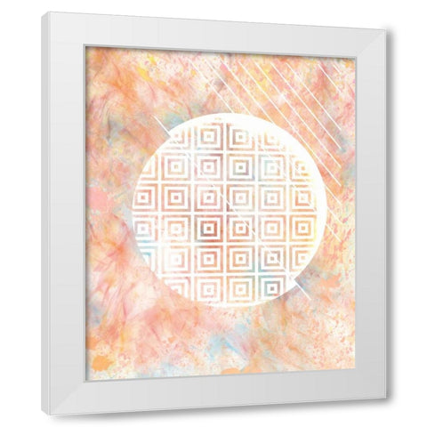 Color Design 1 White Modern Wood Framed Art Print by Allen, Kimberly