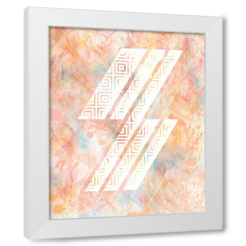 Color Design 2 White Modern Wood Framed Art Print by Allen, Kimberly
