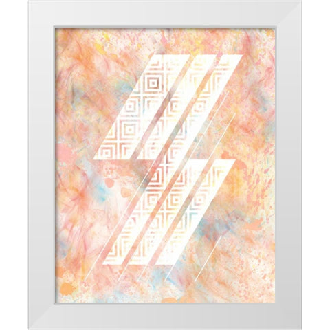 Color Design 2 White Modern Wood Framed Art Print by Allen, Kimberly