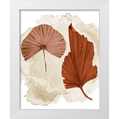 Fan 2 White Modern Wood Framed Art Print by Allen, Kimberly