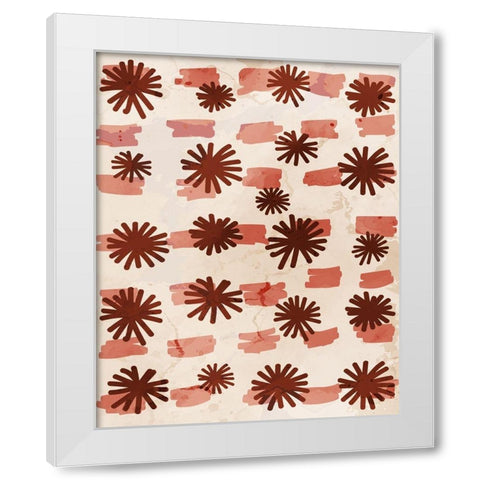 Texture 1 White Modern Wood Framed Art Print by Allen, Kimberly