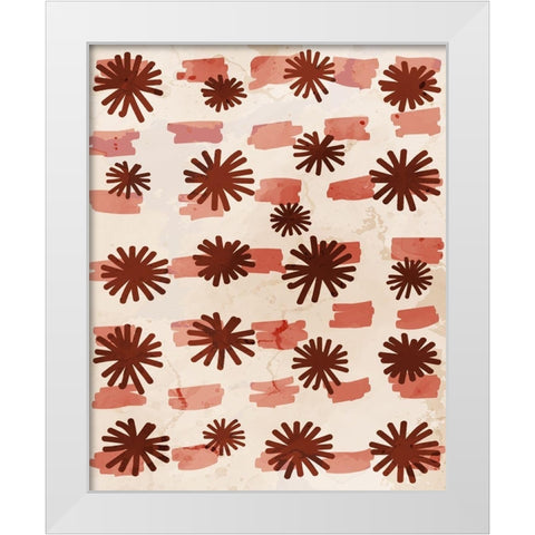 Texture 1 White Modern Wood Framed Art Print by Allen, Kimberly