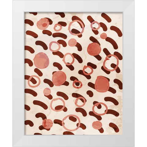Texture 3 White Modern Wood Framed Art Print by Allen, Kimberly