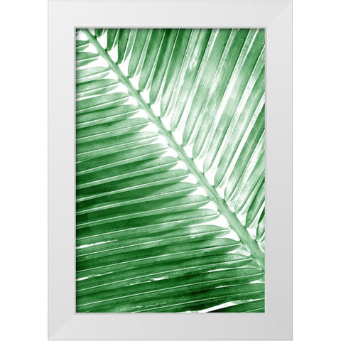 Tropical 2 White Modern Wood Framed Art Print by Allen, Kimberly