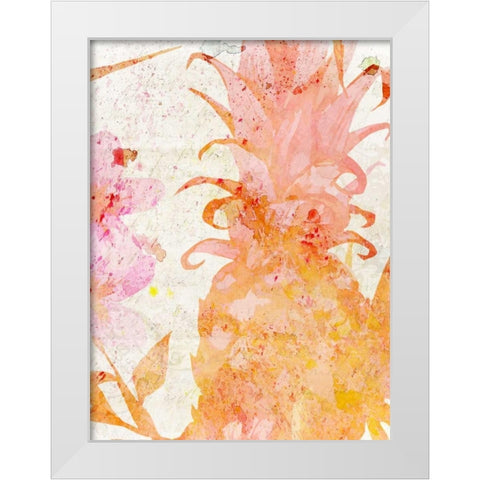 Lost in the Tropics 1 White Modern Wood Framed Art Print by Allen, Kimberly