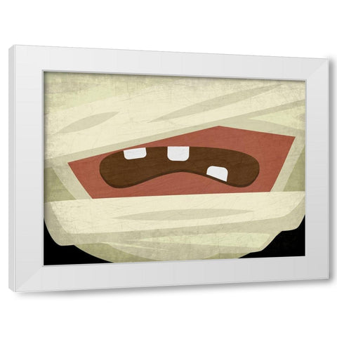 Mummy White Modern Wood Framed Art Print by Allen, Kimberly