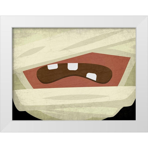 Mummy White Modern Wood Framed Art Print by Allen, Kimberly
