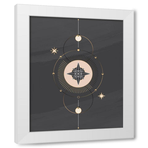Tarot 2 White Modern Wood Framed Art Print by Allen, Kimberly