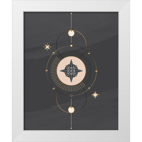 Tarot 2 White Modern Wood Framed Art Print by Allen, Kimberly