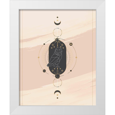 Tarot 3 White Modern Wood Framed Art Print by Allen, Kimberly