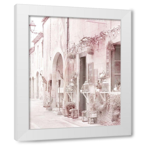 Street View 2 White Modern Wood Framed Art Print by Allen, Kimberly