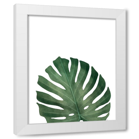 Palms 2 White Modern Wood Framed Art Print by Allen, Kimberly
