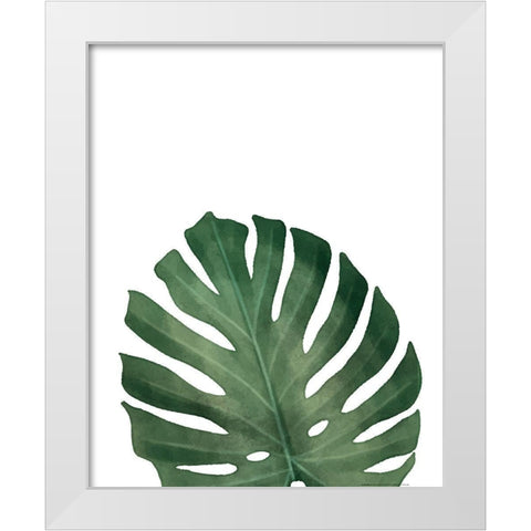 Palms 2 White Modern Wood Framed Art Print by Allen, Kimberly