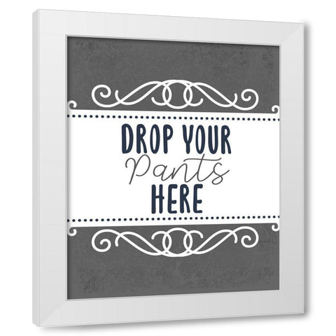 Laundry Today 2 White Modern Wood Framed Art Print by Allen, Kimberly