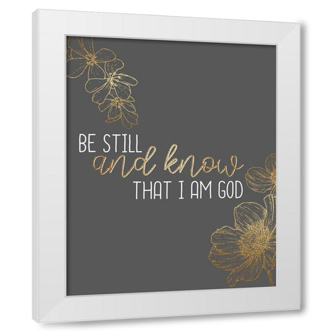 Still White Modern Wood Framed Art Print by Allen, Kimberly