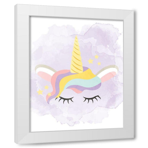Girls Rule 2 White Modern Wood Framed Art Print by Allen, Kimberly