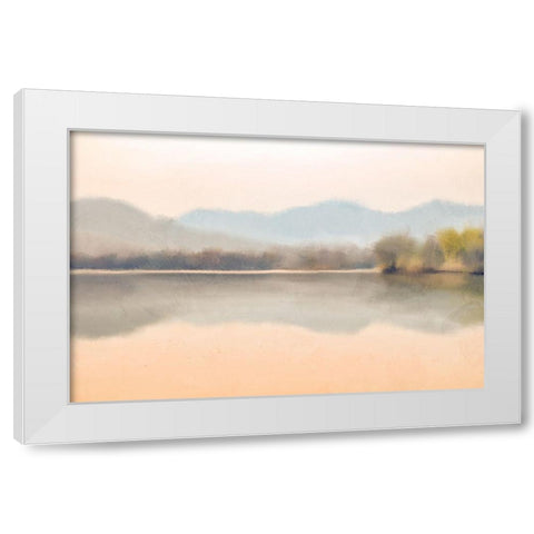 Pastel Summer White Modern Wood Framed Art Print by Allen, Kimberly