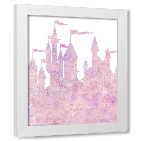 A True Princess 1 White Modern Wood Framed Art Print by Allen, Kimberly