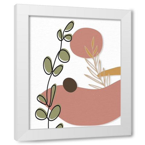 Natural Space 1 White Modern Wood Framed Art Print by Allen, Kimberly