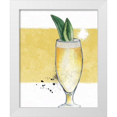 Cocktail Hour 2 White Modern Wood Framed Art Print by Allen, Kimberly