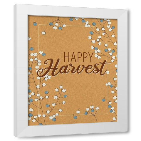 Gather the Harvest 2 White Modern Wood Framed Art Print by Allen, Kimberly
