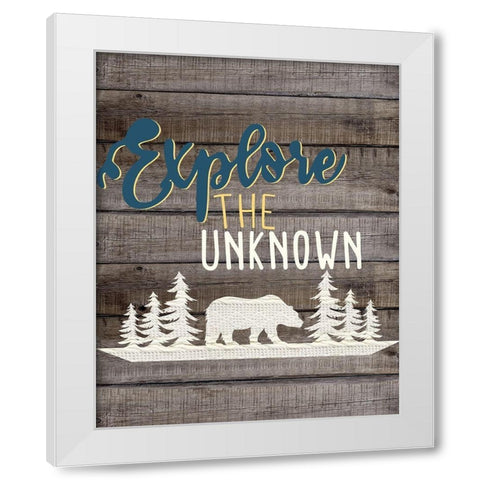 Wild Adventure 2 White Modern Wood Framed Art Print by Allen, Kimberly