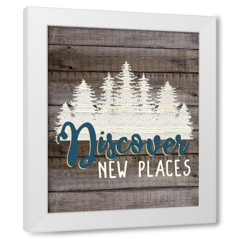 Wild Adventure 3 White Modern Wood Framed Art Print by Allen, Kimberly