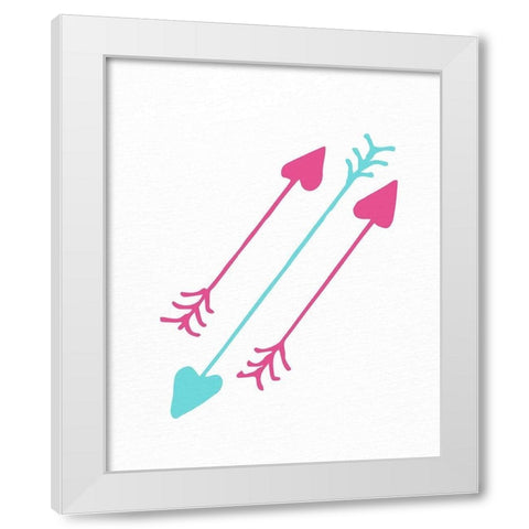 Always Follow Your Heart 2 White Modern Wood Framed Art Print by Allen, Kimberly