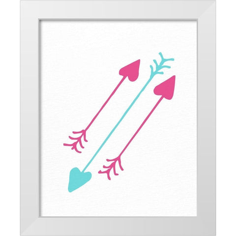 Always Follow Your Heart 2 White Modern Wood Framed Art Print by Allen, Kimberly