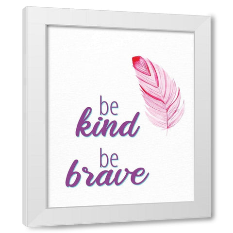 Always Follow Your Heart 4 White Modern Wood Framed Art Print by Allen, Kimberly