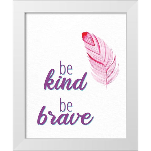 Always Follow Your Heart 4 White Modern Wood Framed Art Print by Allen, Kimberly