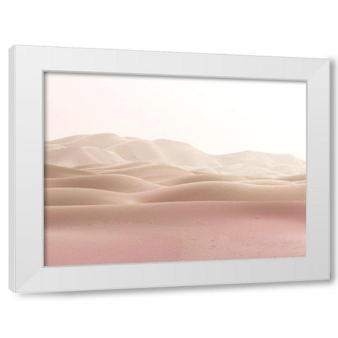 Desert Sands 2 White Modern Wood Framed Art Print by Allen, Kimberly