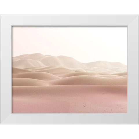 Desert Sands 2 White Modern Wood Framed Art Print by Allen, Kimberly