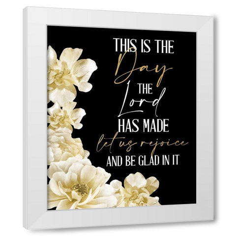 He Will Take Care 1 White Modern Wood Framed Art Print by Allen, Kimberly