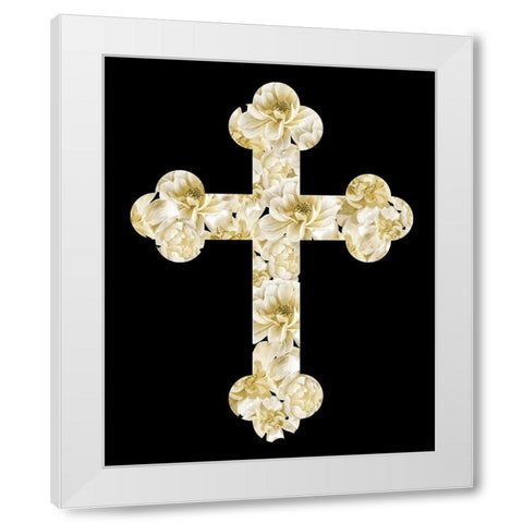 He Will Take Care 2 White Modern Wood Framed Art Print by Allen, Kimberly
