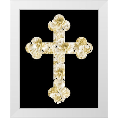 He Will Take Care 2 White Modern Wood Framed Art Print by Allen, Kimberly