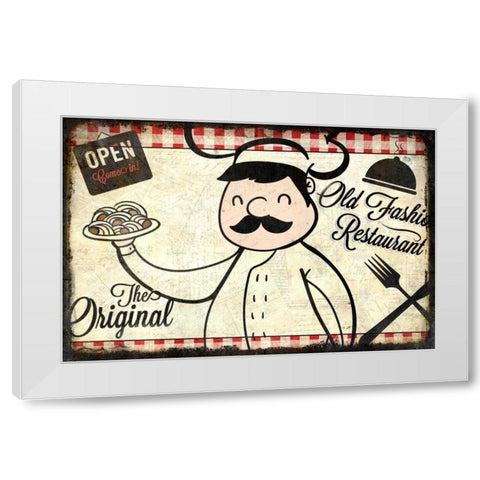 Old Fashioned 2 White Modern Wood Framed Art Print by Allen, Kimberly