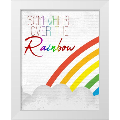 Dreams Come True 1 White Modern Wood Framed Art Print by Allen, Kimberly