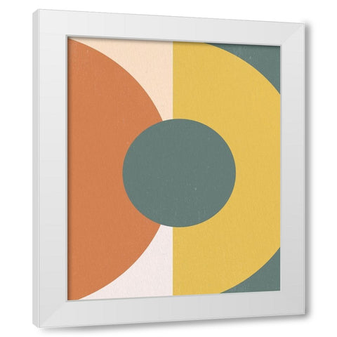 Desert 2 White Modern Wood Framed Art Print by Allen, Kimberly