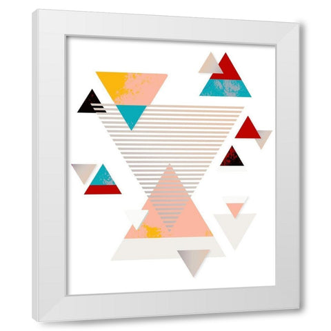 Space White Modern Wood Framed Art Print by Allen, Kimberly