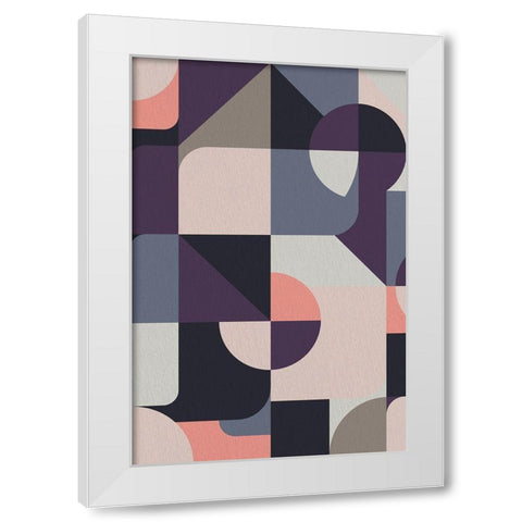 Vision 1 White Modern Wood Framed Art Print by Allen, Kimberly