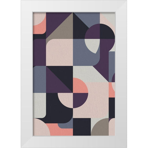 Vision 1 White Modern Wood Framed Art Print by Allen, Kimberly