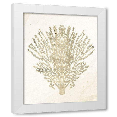 Coral Hue 2 White Modern Wood Framed Art Print by Allen, Kimberly