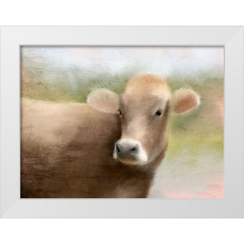 Bessie White Modern Wood Framed Art Print by Allen, Kimberly