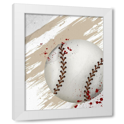 Sport Life 2 White Modern Wood Framed Art Print by Allen, Kimberly