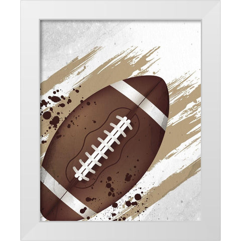 Sport Life 3 White Modern Wood Framed Art Print by Allen, Kimberly